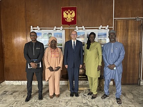 Russian Ambassador met Representatives of Senegalese Ministry of Industry and Trade