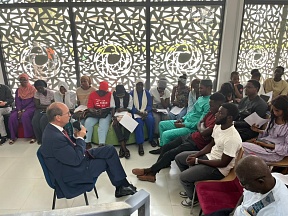 Celebration of the 80th anniversary of Victory in the “Innopraktika” Media Library at UCAD